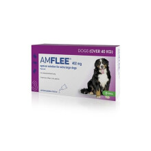 Amflee Spot On 402Mg Higher Than 40Kgs 3 Pipettes