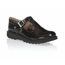 (UK 6 / EU 39) Kickers Sdkick T Core Patent Leather 112533 Shoes Black