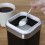 Swan Swan Retro Kitchen Storage Canisters Iron Square Black 1 Litre Set 3 5