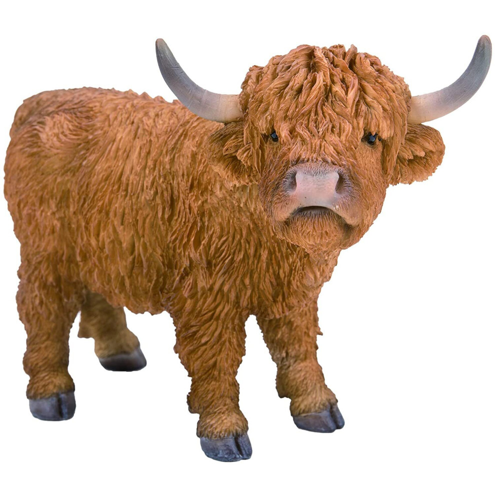 Vivid Arts - Pet Pals Highland Cattle Home or Garden Decoration (PP-HLCA-F)