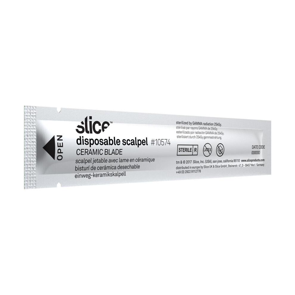 slice-10574-sterile-disposable-scalpel-with-safety-blade-grey-orange