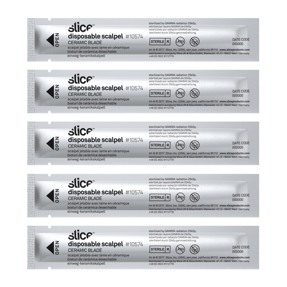 slice-10574-sterile-disposable-scalpel-with-safety-blade-grey-orange