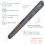 Slice 10596 Manual Seam Ripper Black/Orange 9