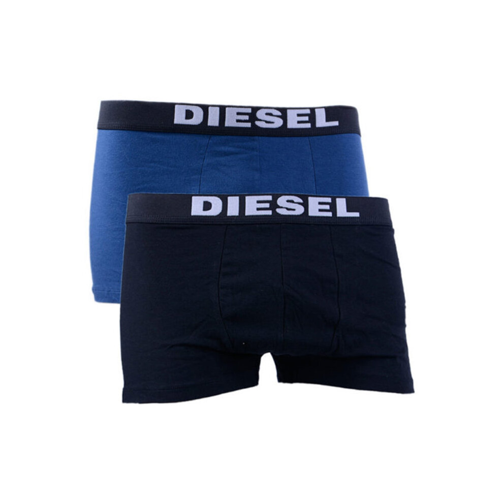 (S) DIESEL UMBX ROCCO 04 Mens Short Boxer Trunk 2x Pack Stretch Cotton Underwear