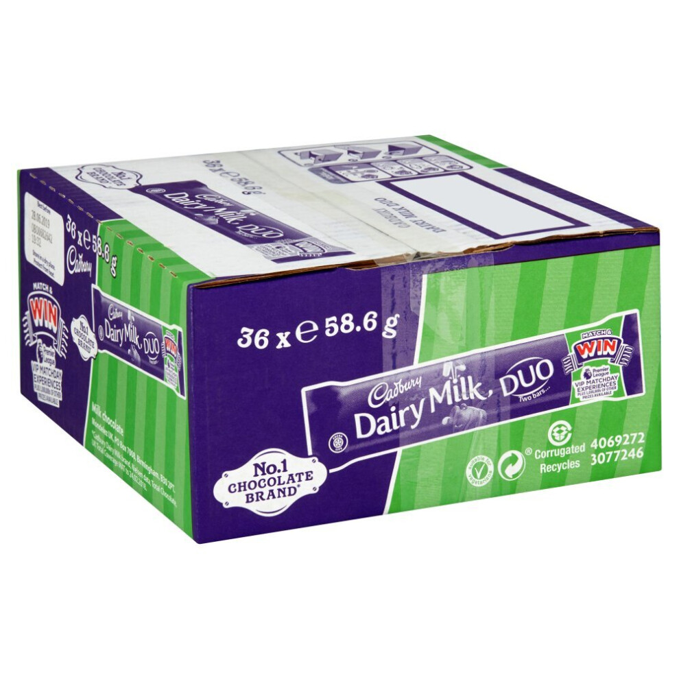 Cadbury Dairy Milk Duo Chocolate Bar 58.6g