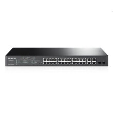 Tp-Link T1500-28Pct 24-Port Smart Poe Switch 24 X 10/100Mbps Poe+ 4-Port Gi TL-SL2428P
