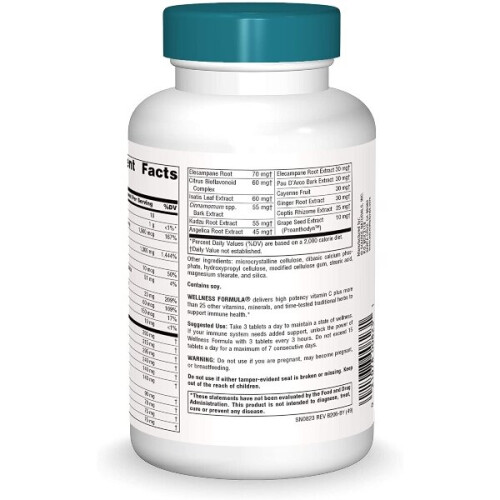 Source Naturals Wellness Formula, Daily Immune Support, 180Tablets 2