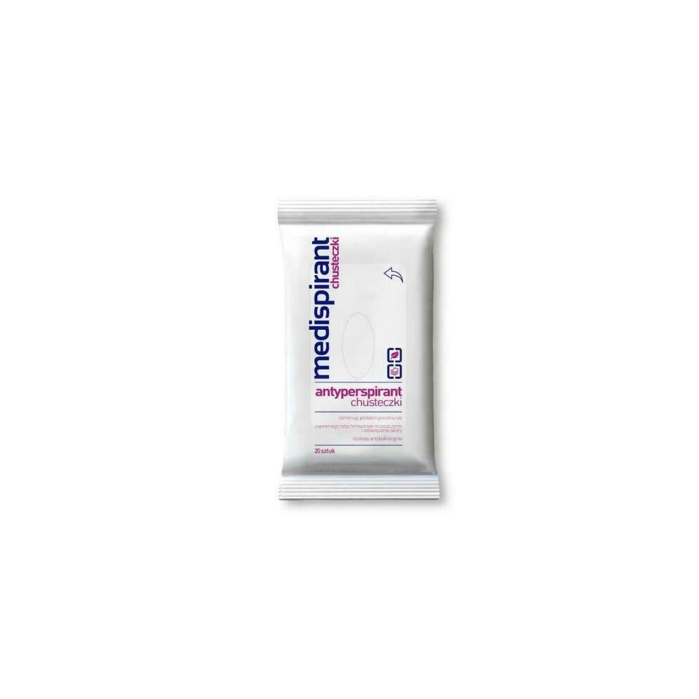 Medispirant Wipes 20 pieces Chusteczki