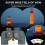 USCAMEL 10X50 Marine Binoculars with Rangefinder Compass, Waterproof 5