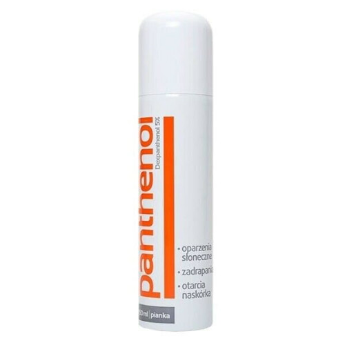 Panthenol 5% Post-Burn Foam, 150 ml - Soothes Post-Burn Skin