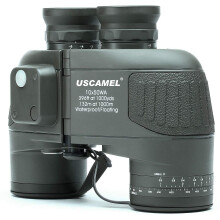 USCAMEL 10X50 Marine Binoculars with Rangefinder Compass, Waterproof
