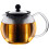Bodum Assam Tea Press Permanent Filter Glass Handle 0.5 L/17oz Black Transparent 1