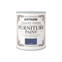 Rust-Oleum Chalk Furniture Paint Ink Blue 750ml