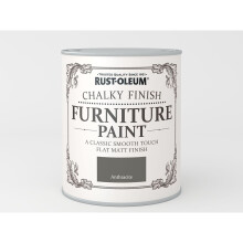 Rust-Oleum Chalk Furniture Paint Anthracite 750ml