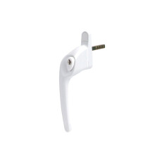 Sterling (Padlocks) UPVC Left Handed Window Handle White LWH2W