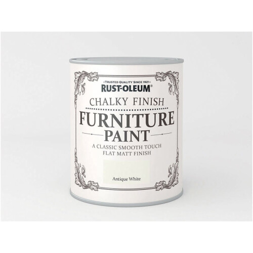 RustOleum Chalk Furniture Paint Antique White 2.5L on OnBuy