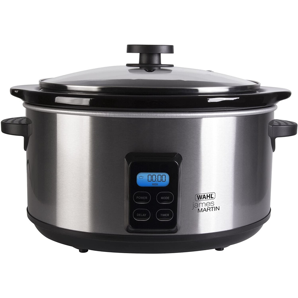 Digital Slow Cooker 4.7 Litre Ceramic Pot Programmable LCD Digital Timer