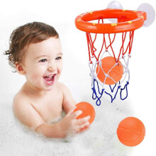 Bath Toys Bathtub Basketball Hoop Balls Set for Boys & Girls, Kid & Toddler