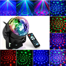 3W RGB Laser Projector LED Stage Light Sound Activated Disco Party Lamp