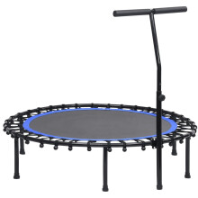 vidaXL Fitness Trampoline with Handle Bungee Trampoline Game Play Outdoor