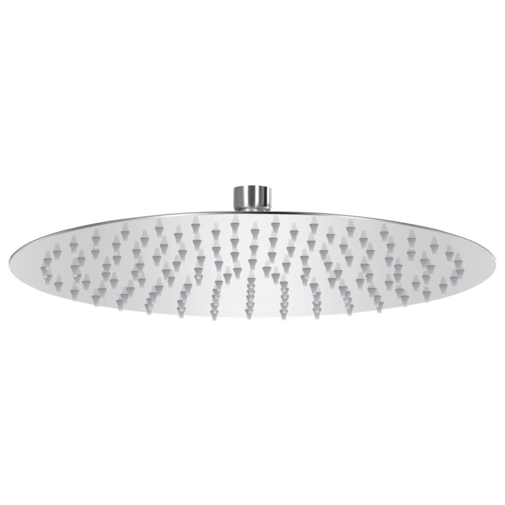 vidaXL Rain Shower Head Stainless Steel 304 30 cm Round Rainfall Overhead