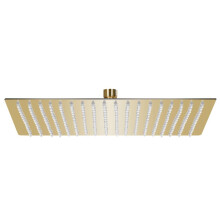 vidaXL Rain Shower Head Stainless Steel 50x50 cm Square Gold Rainfall Overhead