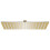 VidaXL vidaXL Rain Shower Head Stainless Steel 40x30 cm Rectangular Gold Shower Part 1
