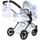 Roma Roma Polly Single Dolls Pram - Mermaid 1