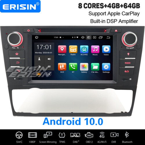 8-Core Android 12.0 Car Stereo CarPlay DAB+ Sat Nav BT WiFi DSP BMW 3 Series E90 E91 E92 E93 M3 1