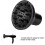 Universal Hair Dryer Diffuser Attachment Professional Blow Dryer 8