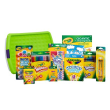 Crayola Ultimate Tub Colour Assortment - 90+ Pieces: Twistables Graphite Pencils, Crayons, Markers & More