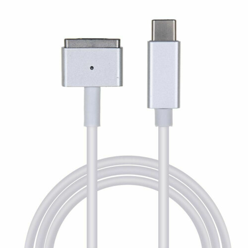 (Magsafe 2 T-tip Cable) Type C to Magsafe1/2 Cable Charger For MacBook Computer with USB-C Power Adapter 1