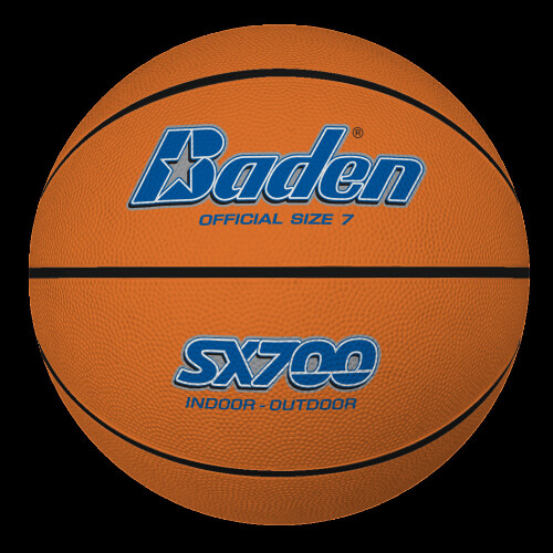 Canestro da basket Baden SX700 per interni/esterni - Gomma composita resistente - 7
