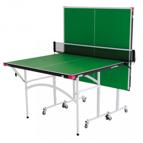 Τραπέζι πινγκ-πονγκ Butterfly Junior Indoor Roll-Up - Πράσινο - Έτοιμο για Συναρμολόγηση 1