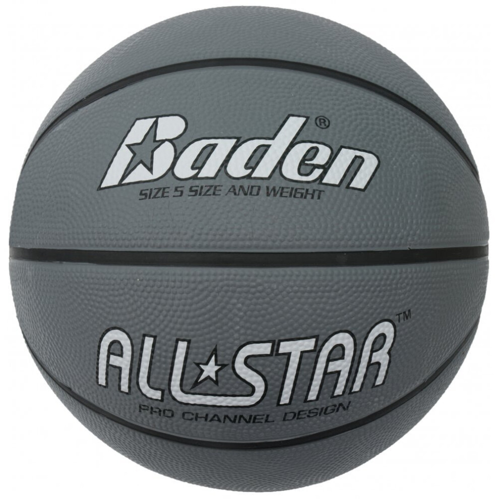 (5) Baden All Star Basketball for Indoor & Outdoor Use - Deluxe Rubber