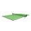 Butterfly Table Top Bat & Net Set - Green - Ready for Use - 183x91.5cm 1