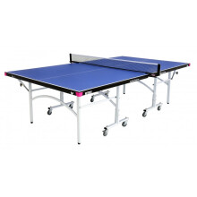 (19mm, Blue) Butterfly Easifold Rollaway Table Tennis for Indoor Use - Ready Assembled