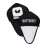 Butterfly Table Tennis Racket Case - 600D Nylon Black/White - Round Zipper 1