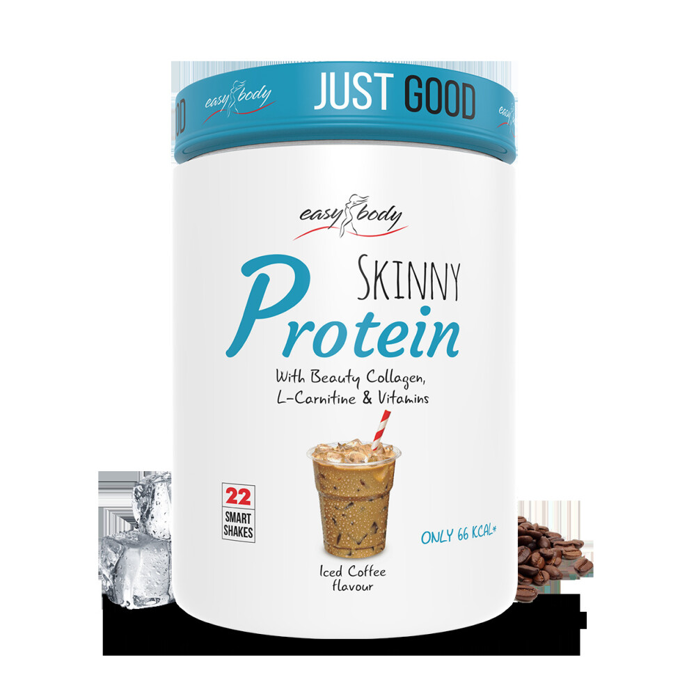 (Iced Latte) Easy Body Skinny Protein Powder for Women with Collagen - 450 g