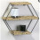 Hanging Wall Self - Rustic Octagon Floating Shelves Woven Rope 3 Tier Display 3