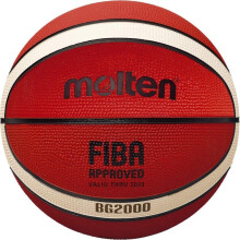 (7) Molten BASKETBALL BG2000 RUBBER FIBA APPROVED