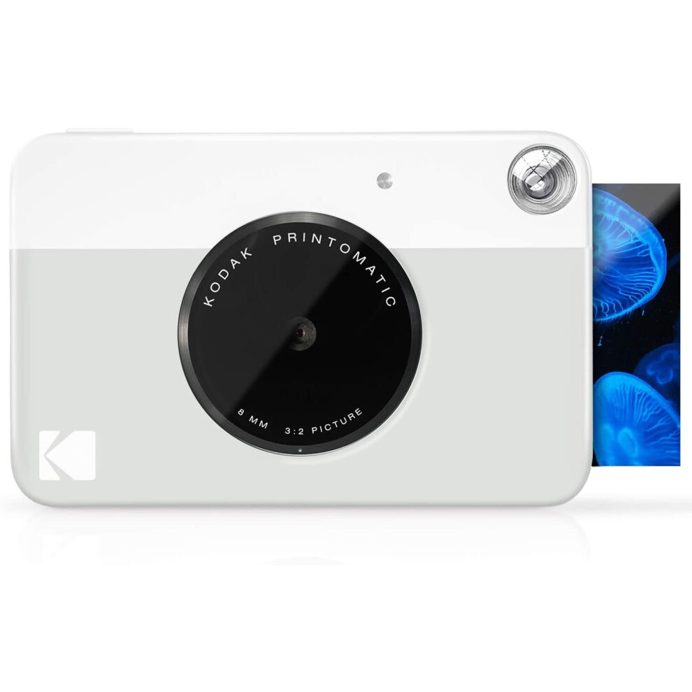 Kodak Printomatic Digital Instant Print Camera (Grey)