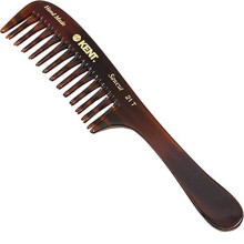 Kent 21T 8 Inch Large Hair Detangling Comb, Wide Teeth for Thick Curly Wavy Hair. Long Hair Detangler Comb For Wet and Dry. Handmade of Quality Cellul