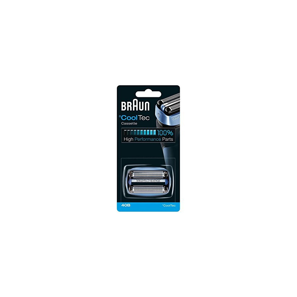 Braun CoolTec 40B Foil & Cutter Replacement Head, Compatible with CoolTec Shaver