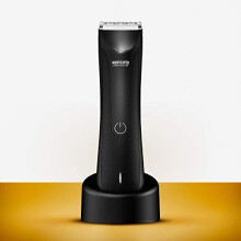 MANSCAPED Electric Groin Hair Trimmer, The Lawn Mower 3.0, Replaceable Ceramic Blade Heads, Waterproof Wet / Dry Clippers, Standing Recharge Dock, U