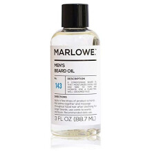 MARLOWE. Nr 143 Skäggolja 3 oz, Balsamerande Skäggolja för Män