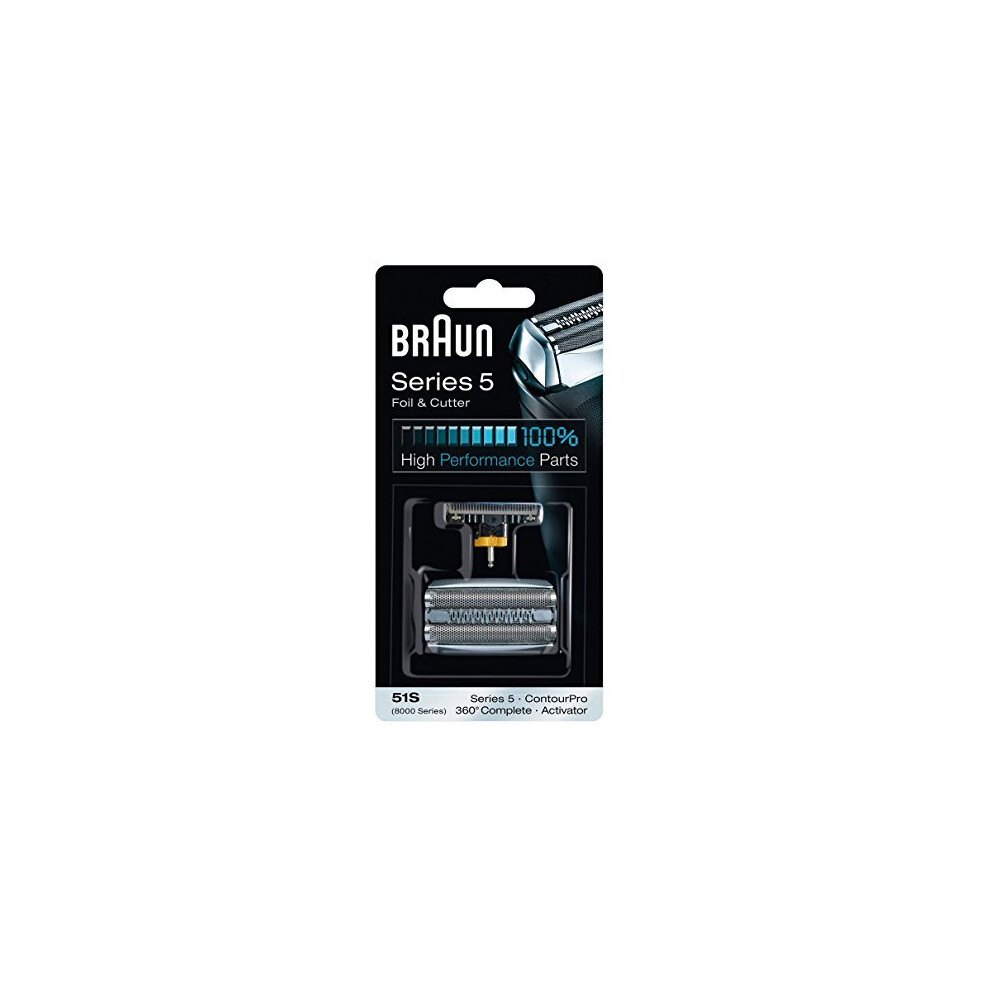 Braun 51s Replacement Foil & Cutter For Shaver Model 8985