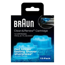 Braun Syncro Shaver System Clean & Renew Refills (12 size)