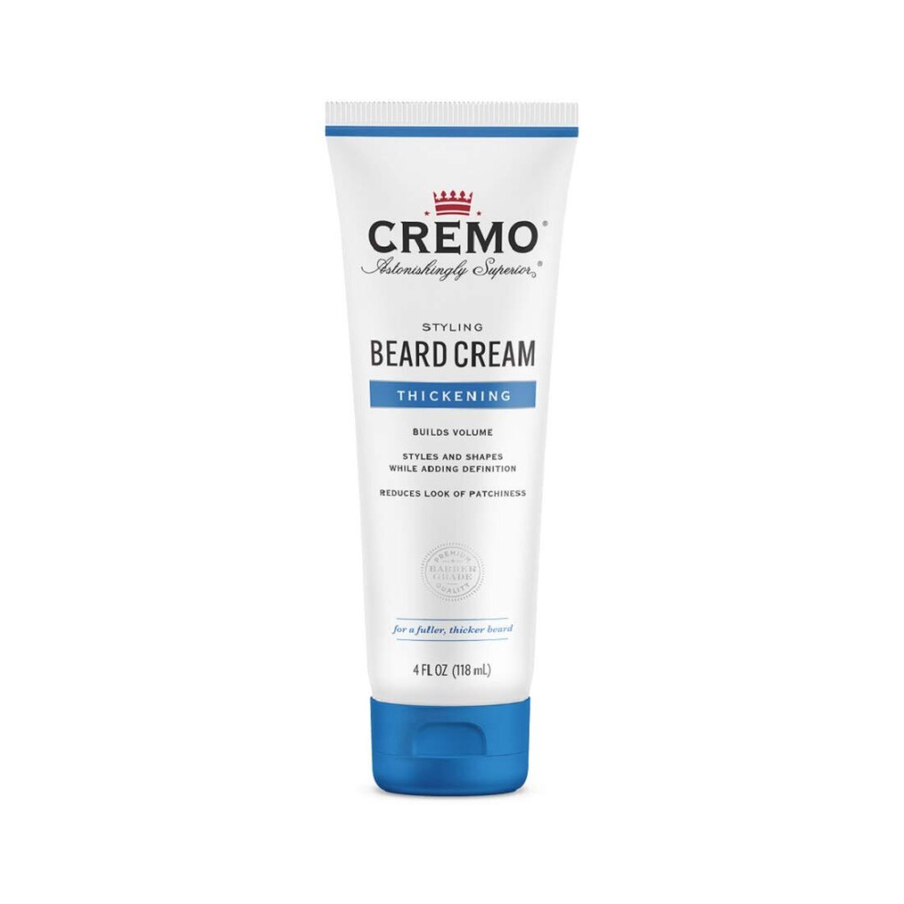 Cremo Styling Beard Cream,Thickening, 4 oz