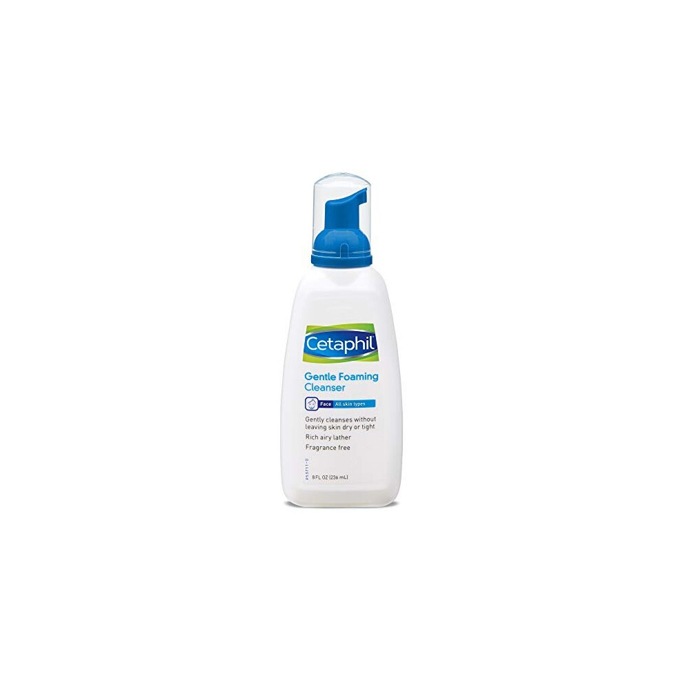 Gentle Foaming Cleanser (Pack of 2) - Gently Cleanses without Leaving Skin Dry or Tight - Rich Airy Lather - For All Skin Types - Fragrance Free & Sui